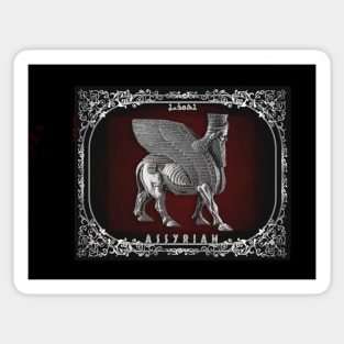 Silver LAMASSU Sticker